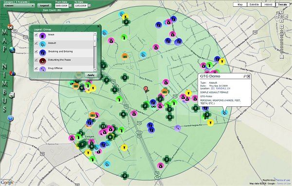Crime Mapping & Geographic Profiling  Law Officer