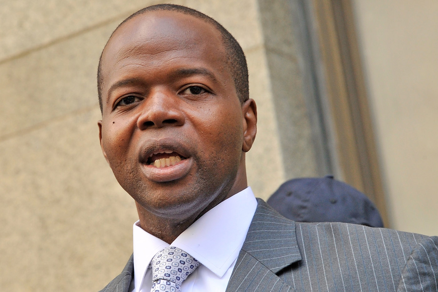 NEW YORK, NY - AUGUST 23:  Lawyer Kenneth Thompson addresses the media on August 23, 2011 in New York City. Dominique Strauss-Kahn is accused of sexual assault and attempted rape by Nafissatou Diallo. Manhattan District Attorney Cyrus Vance, Jr. filed a recommendation for dismissal of charges citing doubts about the accuser's credibility.  (Photo by Joe Corrigan/WireImage)
