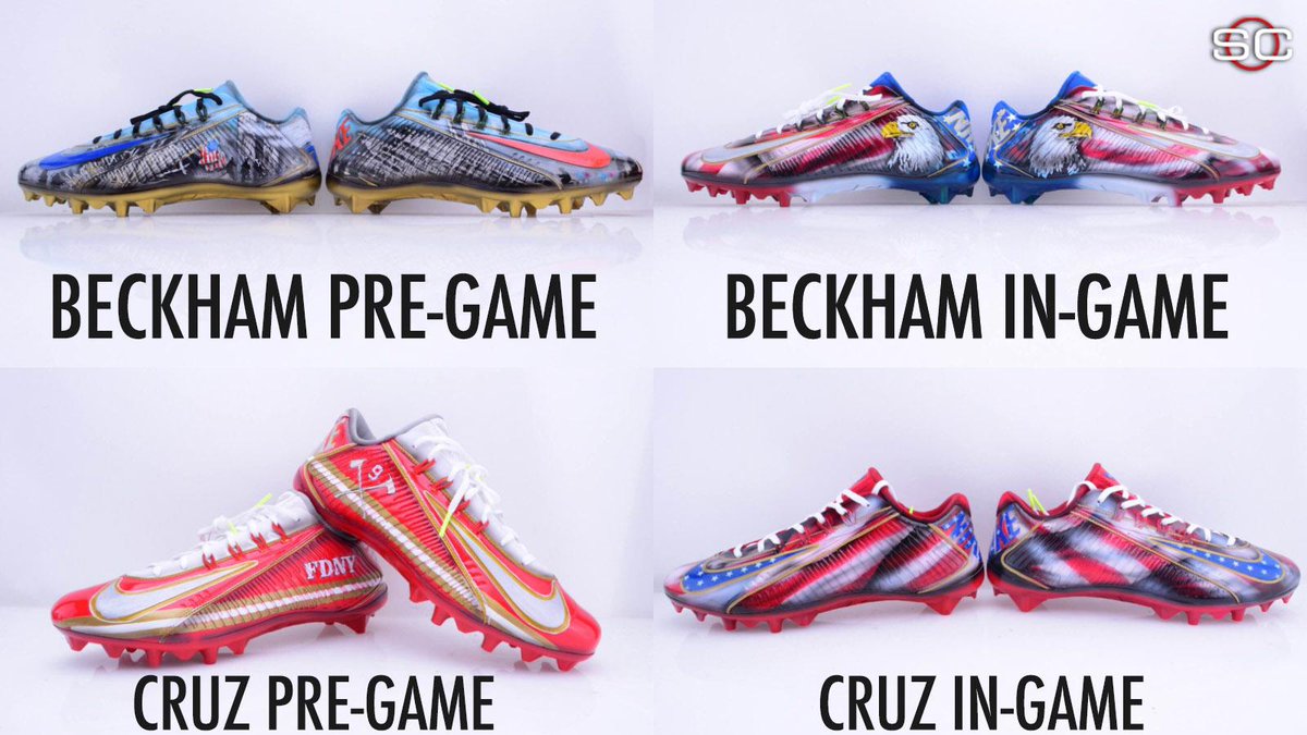 patriotic football cleats