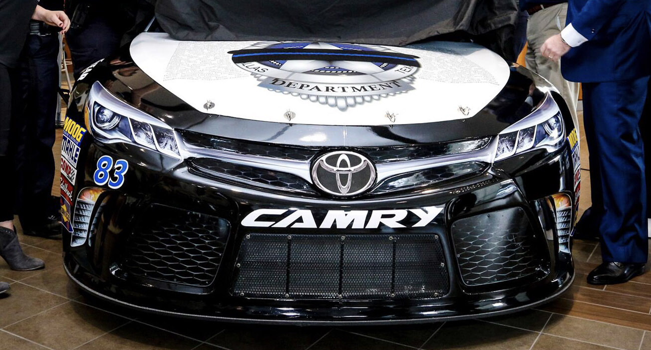 Nascar Police Car Raced At Texas Motor Speedway Law Officer