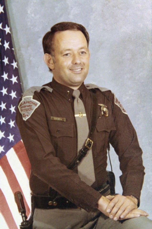 Copy photo of  Lt. Pat Grimes who was killed in 1978 while trying to apprehend two prison escapees from McAlester. Photo copied, Friday, December 2 , 2011.       Photo by David McDaniel, The Oklahoman  ORG XMIT: KOD