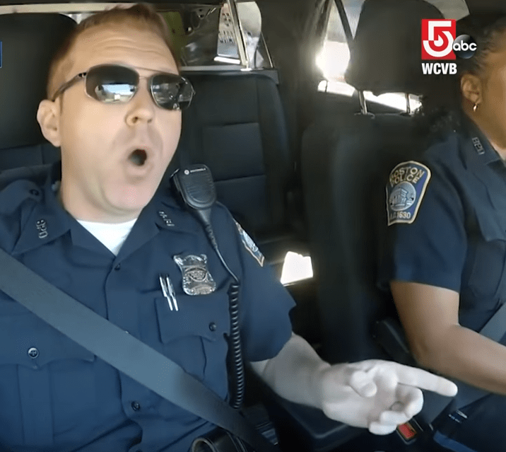 Boston PD Sings Glorious Tribute To America Law Officer
