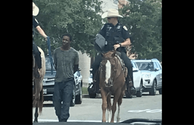 Galveston mounted patrol officer