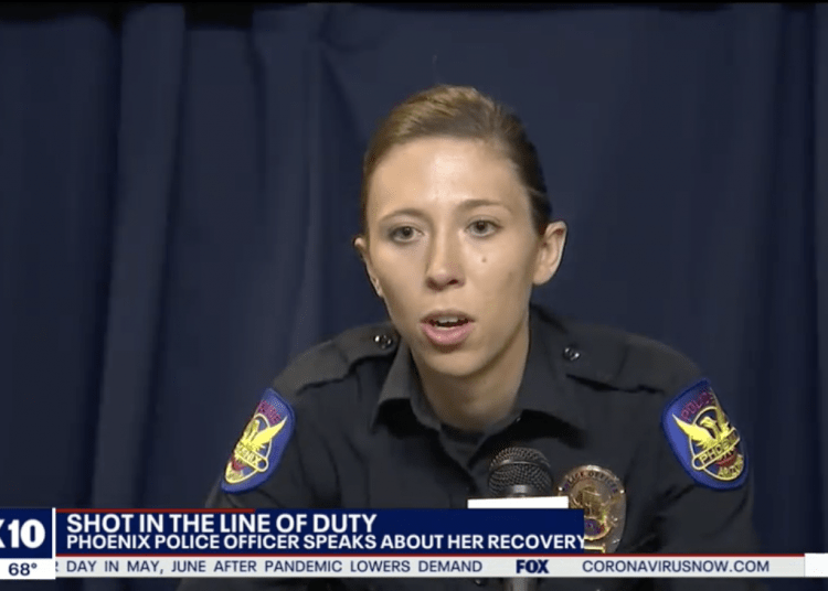 Phoenix Officer Credits Protective Plate With Saving Her Life In Same Shooting That Killed Commander Law Officer