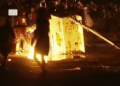 charred body