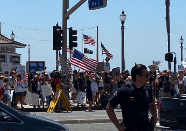 patriotic protests