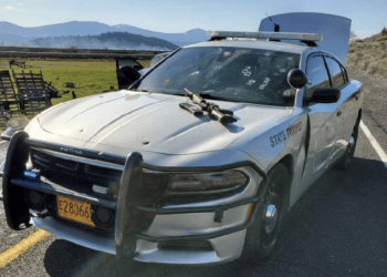 Oregon state trooper injured