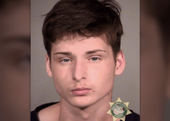 Portland rioter