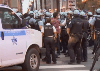 violence erupts