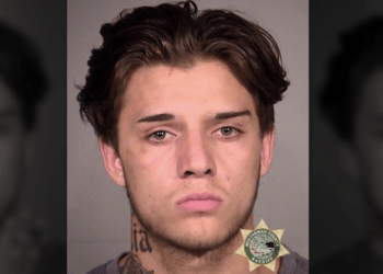 Portland rioter