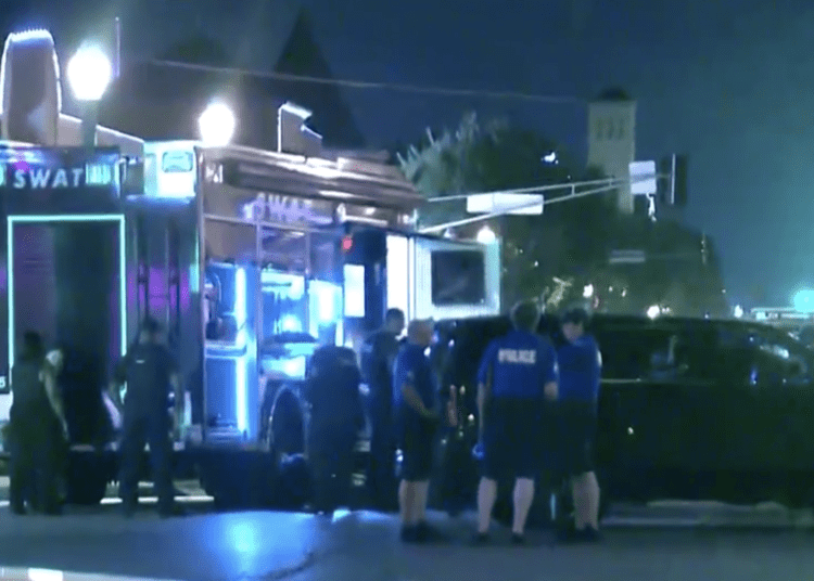 barricaded suspect