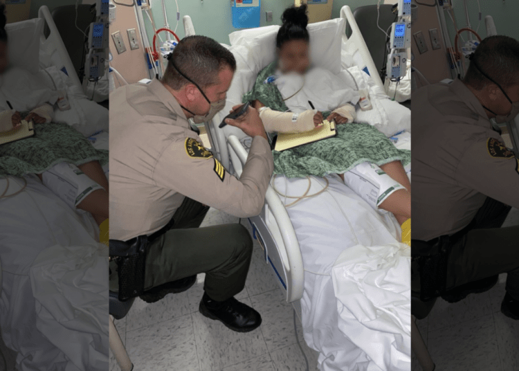 Heroic LASD deputy
