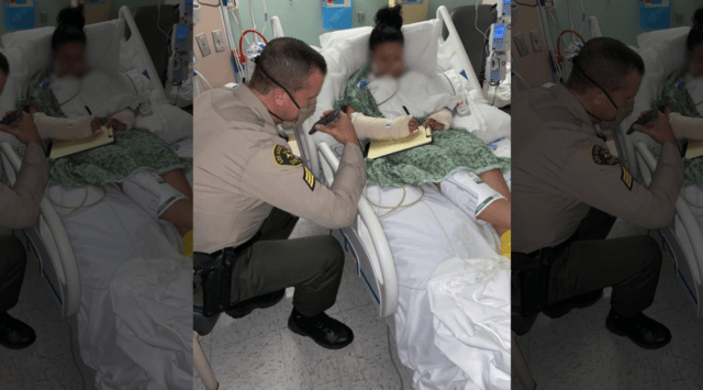 Heroic LASD deputy