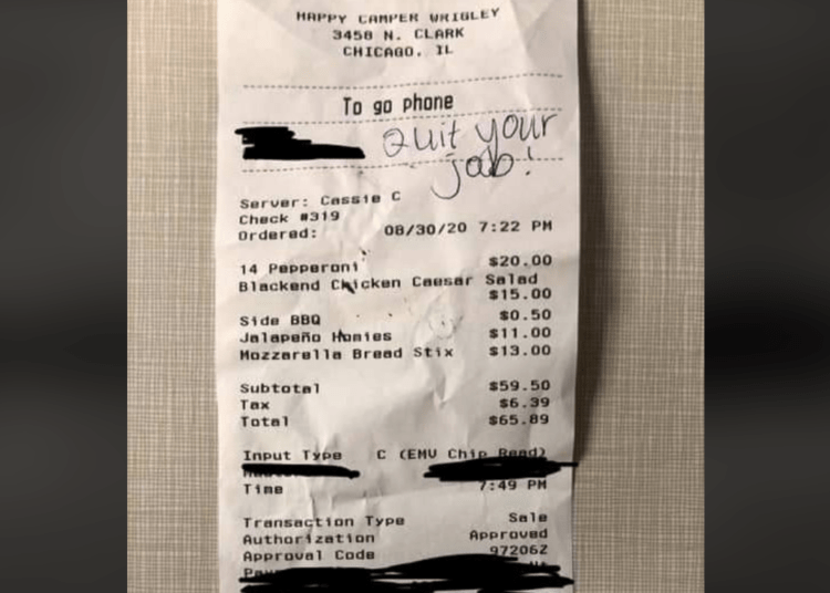 restaurant server