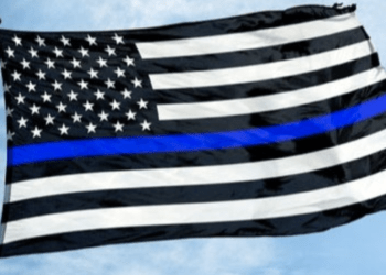 Thin Blue Line flag