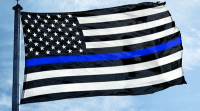 Thin Blue Line flag