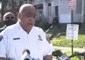 Baltimore officers ambushed