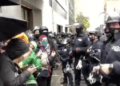 NYPD clashes