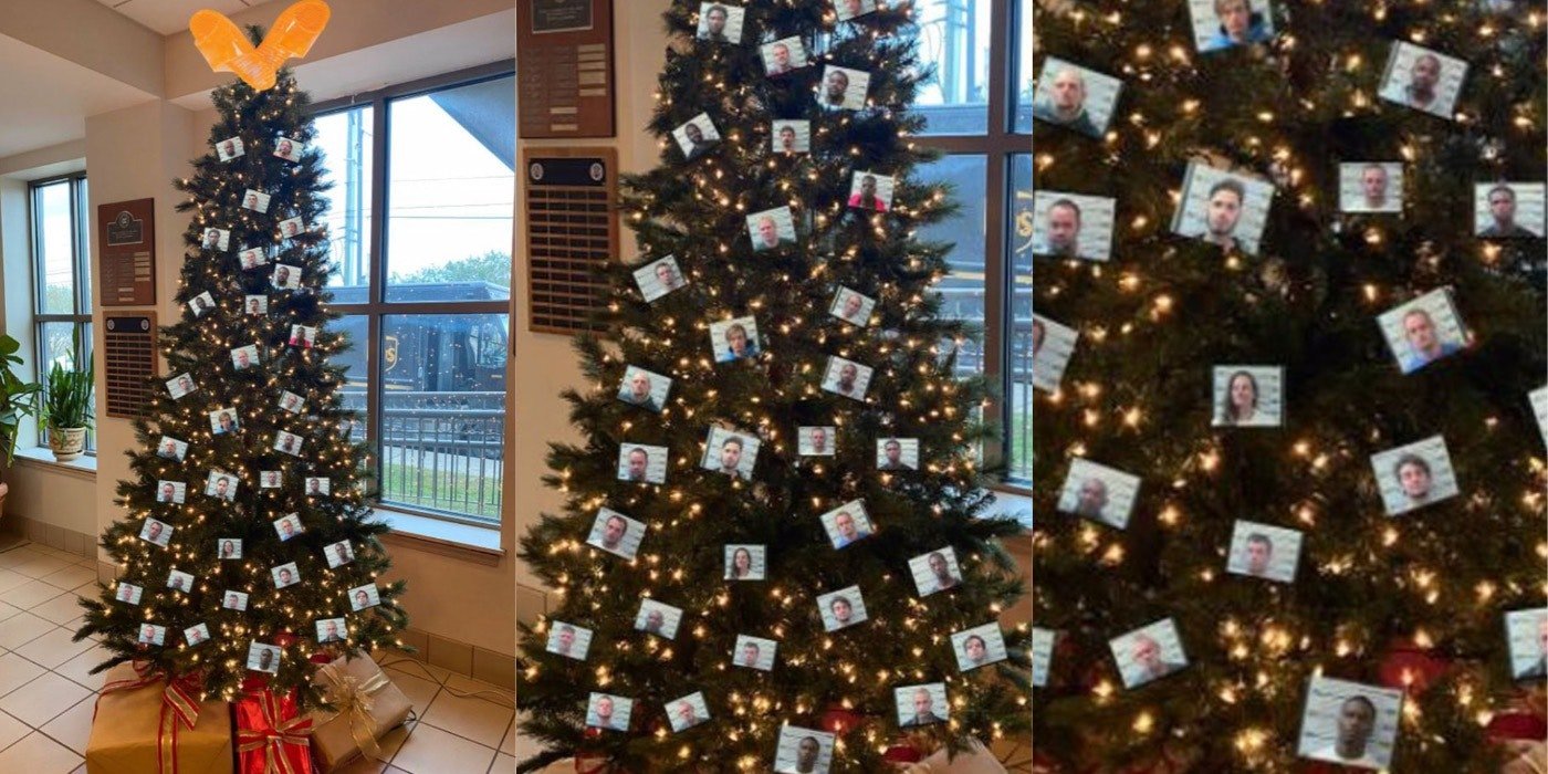 Sheriff Doubles Down On ‘Thug’ Thursday After Christmas Tree Post Gets