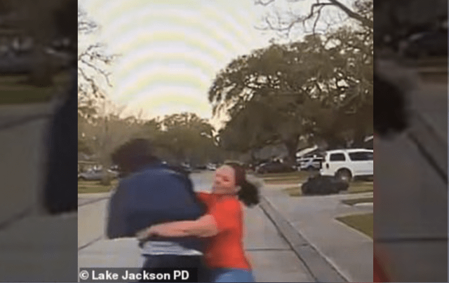 Watch Texas Mom Tackles Peeping Tom Caught Peering In Daughters