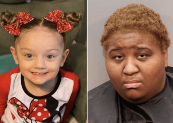 Ariel Robinson, right, has been charged in the death of her adopted child Victoria Rose Smith.
(Instagram; Simpsonville Police Department)