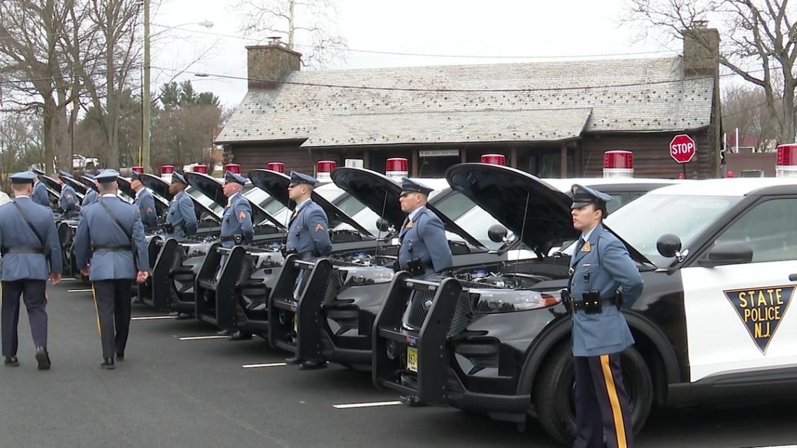 New Jersey State Police Unveil ‘retro Police Cars To Celebrate 100th Anniversary Law Officer 