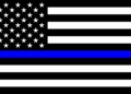 Thin Blue Line Flag