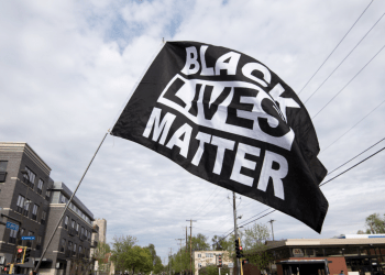 BLM flags