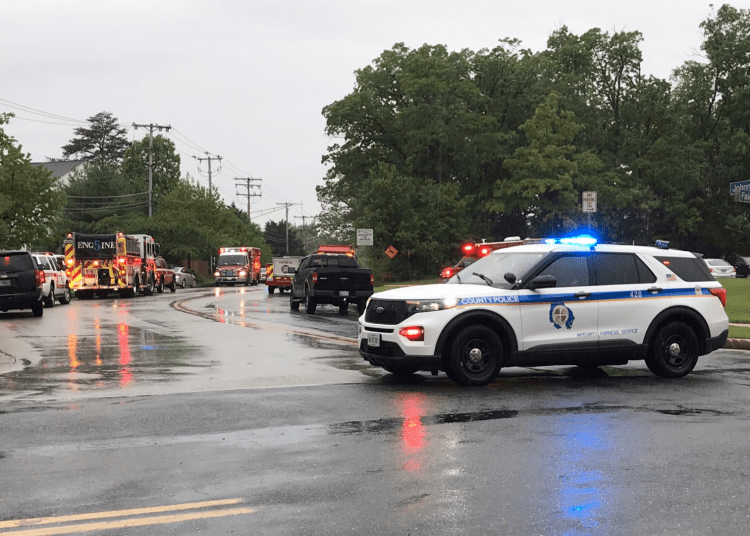 Baltimore County police kill shooting suspect, allowing firefighters to