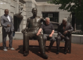 George Floyd statues