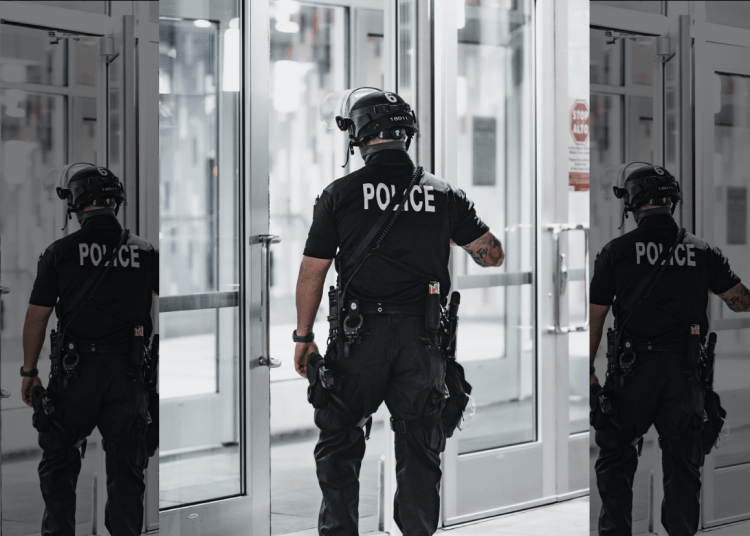 American cop