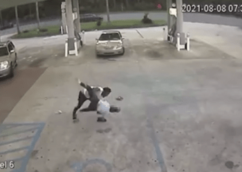 woman mauled