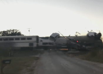 Amtrak train