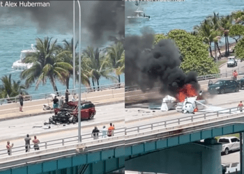 plane crashes