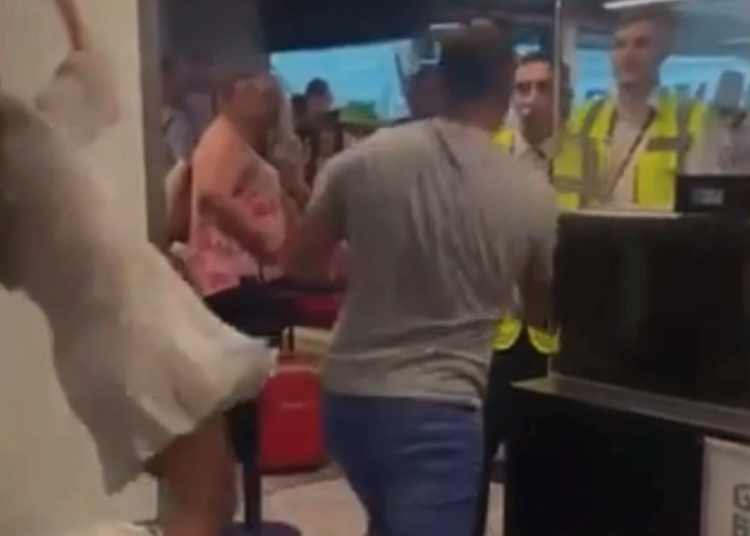 furious airline passenger
