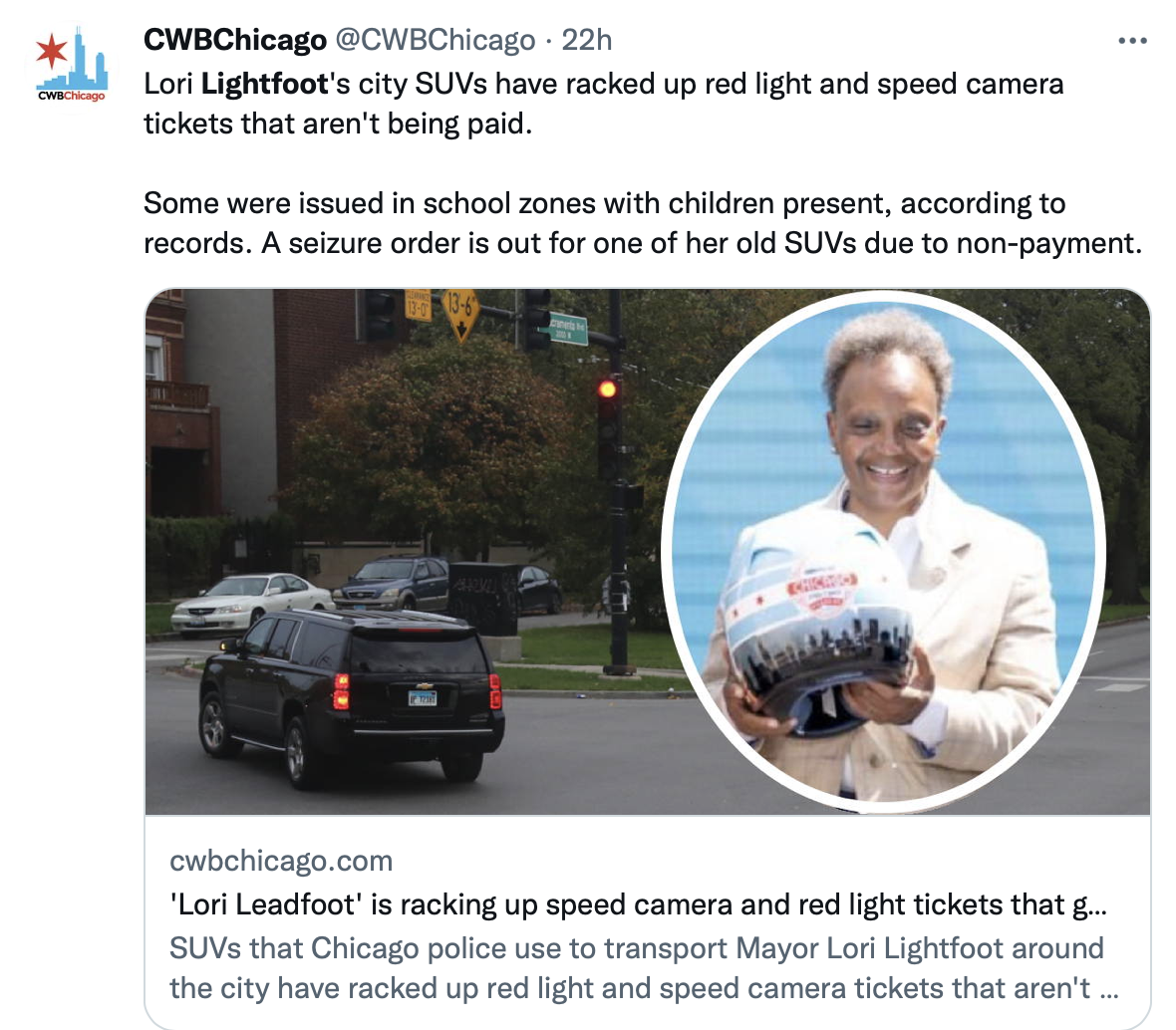not paying camera tickets