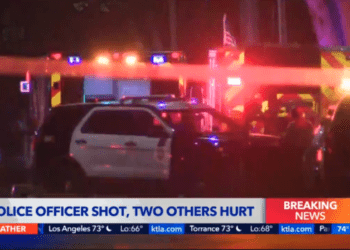 officer shot