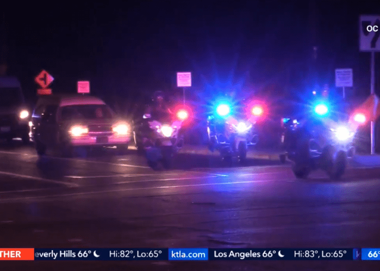 California motorcycle officer