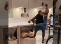 axe-wielding man