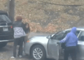 brazen daylight carjacking