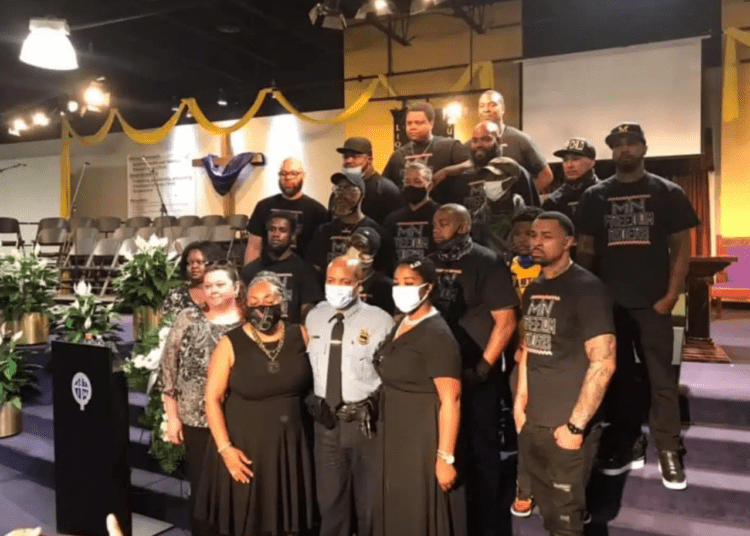 Black militia members