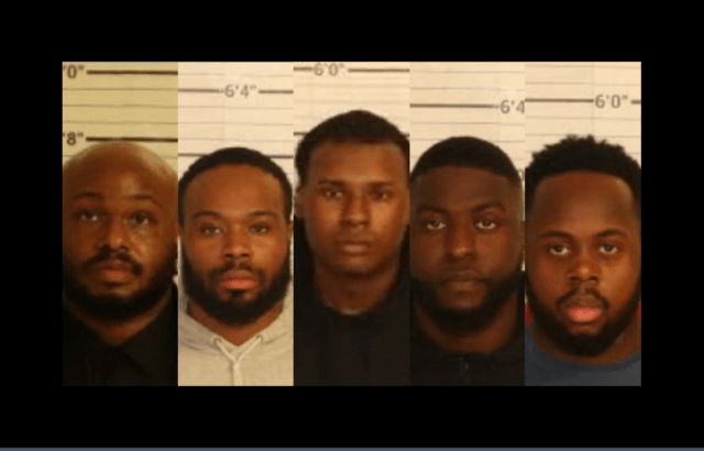 five Memphis officers