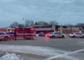 Wisconsin police exchange gunfire