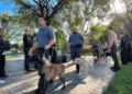 police pay homage