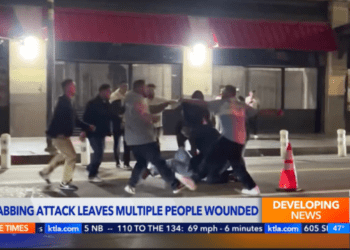 six stabbed