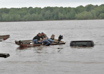 submerged Jeep