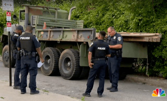 military vehicle