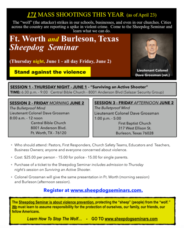 sheepdog seminar