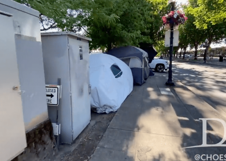 homeless encampment