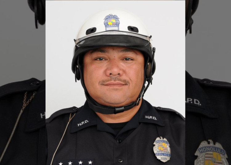 Officer Bill Sapolu